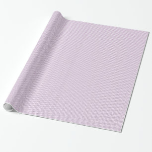 Lilac Gingham Wrapping Paper