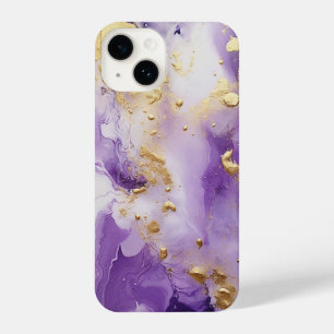 Lilac Haze Marble iPhone 14 Case