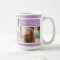 Lilac I love You Photo Collage | Mug