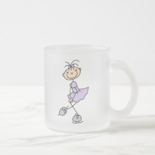 Lilac Ice Skating Girl Mug