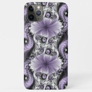 Lilac Illusion Abstract Floral Fractal Art Fantasy iPhone 11 Pro Max Case