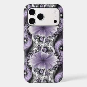 Lilac Illusion Abstract Floral Fractal Art Fantasy iPhone 17 Pro Max Case
