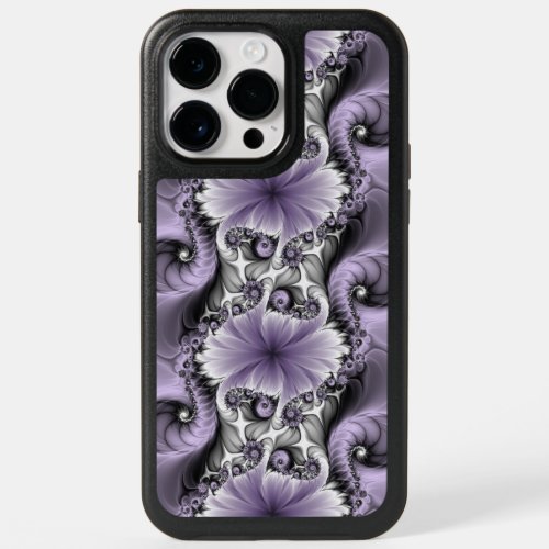 Lilac Illusion Abstract Floral Fractal Art Fantasy OtterBox iPhone 14 Pro Max Case