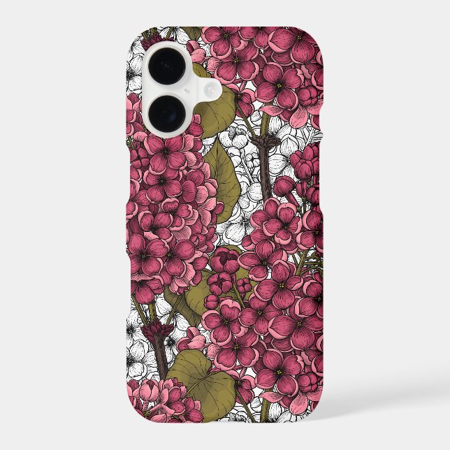 Lilac Iphone Case (Back)