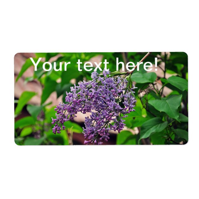 Lilac Label (Front)