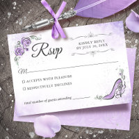 Lilac Lavender and Silver Princess Elegant Wedding
