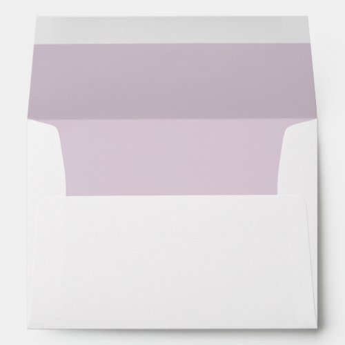 Lilac Lined Envelope