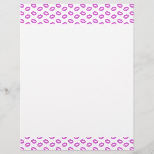 Lilac Lipstick Kisses (Front)