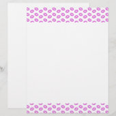 Lilac Lipstick Kisses (Front/Back)