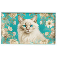 Lilac Lynx Point Siamese Portrait Art