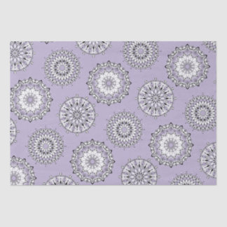 Lilac Mandalas Tissue Paper