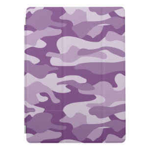 Lilac Monocolor Camo iPad Pro Cover