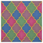 Lilac Moroccan Tile (large scale) Fabric