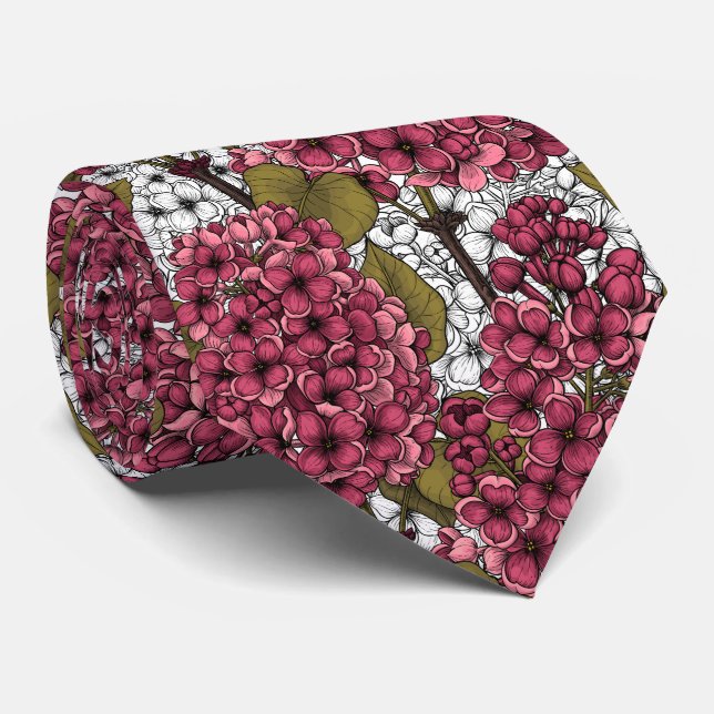 Lilac Neck Tie (Rolled)