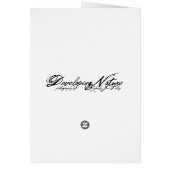 Lilac P5390 Card (Back)