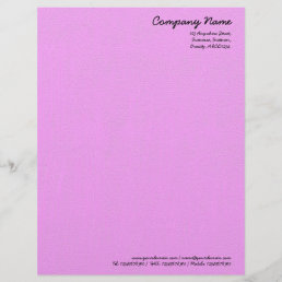 Lilac Painted Canvas Look Letterhead