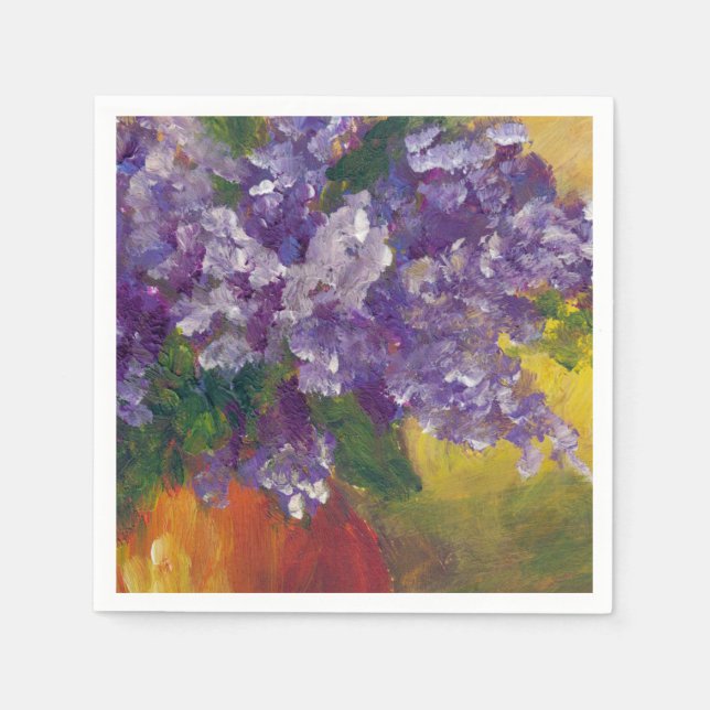 Lilac - Paper Napkin (Front)