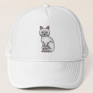Lilac Point Birman / Ragdoll Cat Trucker Hat