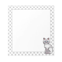 Lilac Point Tabby Birman / Ragdoll Cute Cat & Paws