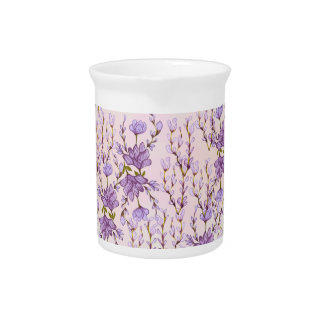 lilac proclain pitcher