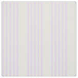 Lilac purple and beige five stripes pattern fabric