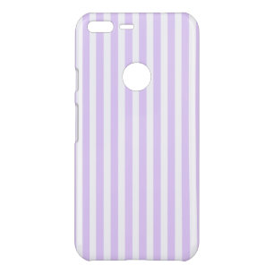 Lilac purple and white candy stripes uncommon google pixel XL case