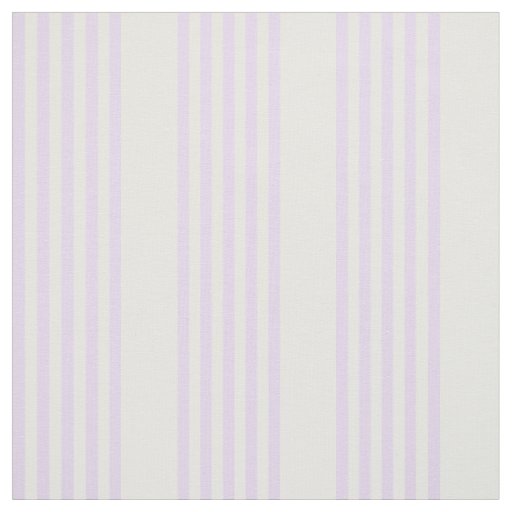 Lilac purple and white five stripes pattern fabric