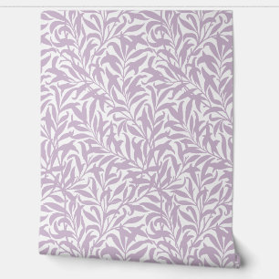 Lilac Purple and White Willow Bough Wallpaper