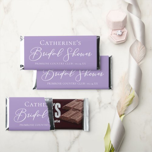 Lilac Purple Bridal Shower Personalized