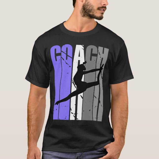 Lilac Purple Dance Coach Dance Instructor Dancer D T-Shirt (Front)