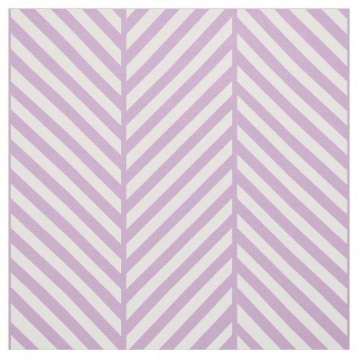 Lilac Purple Herringbone Large Scale Fabric