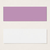 Lilac Purple Lavender Solid Trend Color Background (Front & Back)