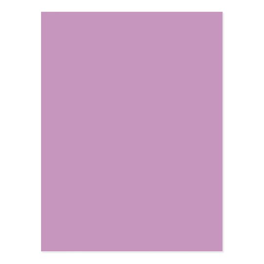 Lilac Purple Lavender Solid Trend Color Background Postcard | Zazzle.com
