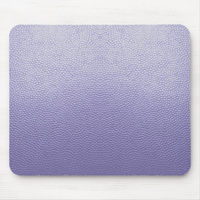 Lilac Purple Leather Mouse Pad (Front)