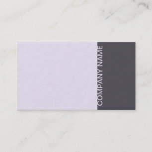 Lilac Purple Modern Business Card