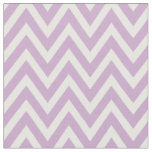 Lilac Purple Modern Chevron Stripes Fabric