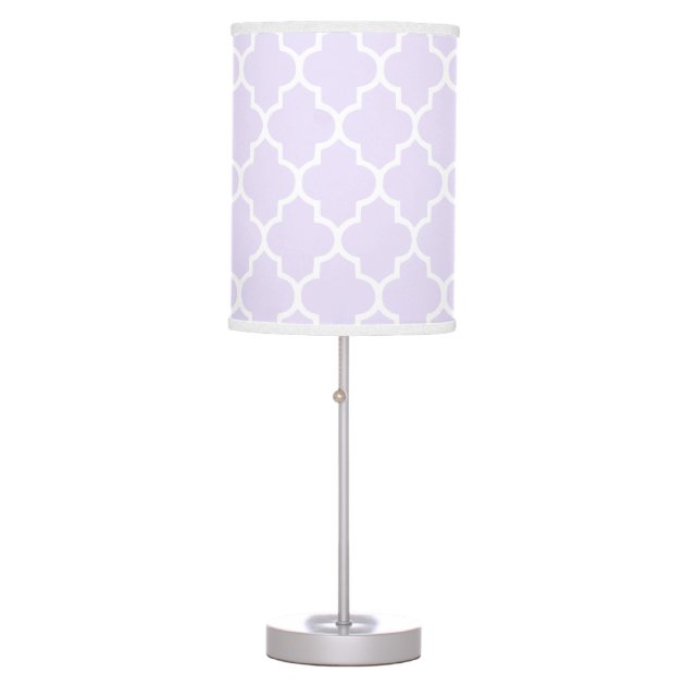 lilac table lamp