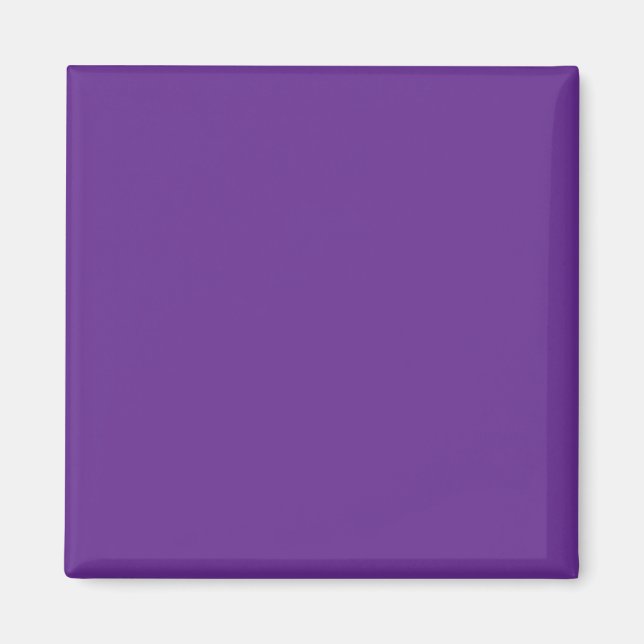 Lilac purple solid color magnet (Front)