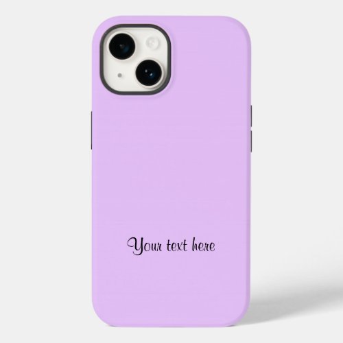 Lilac_Purple solid color TEMPLATE Case_Mate iPhone 14 Case