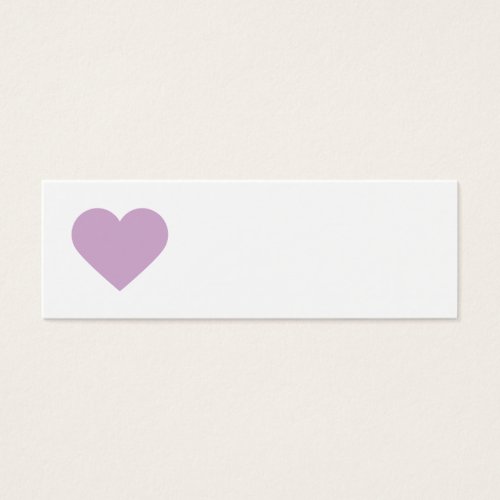 Lilac Purple Sweet Heart and Chevron Gift Tags