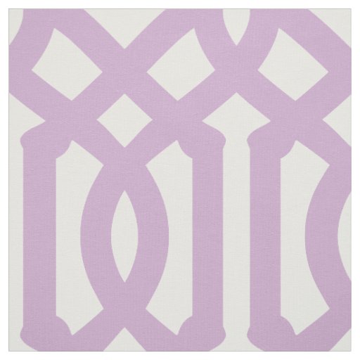 Lilac Purple Trellis Large Scale Fabric