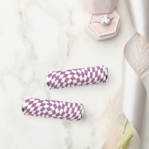 Lilac Purple Wedding Collection Check Checkered Breath Savers® Mints
