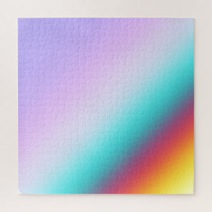Lilac Rainbow Gradient Puzzle