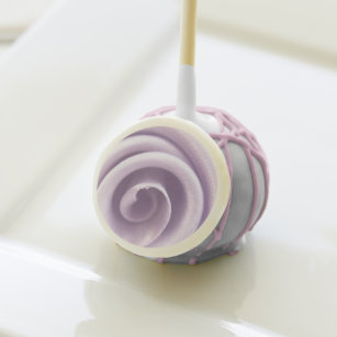 Lilac Rose Garden Party Cake Pops