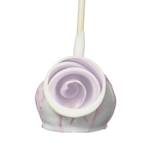 Lilac Rose Garden Party Cake Pops (Front)