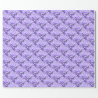 Plain Lilac Background Wrapping Paper, Zazzle