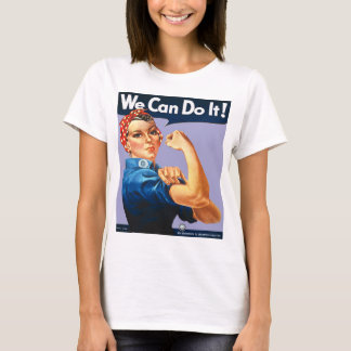 Lilac Rosie the Riveter T-Shirt