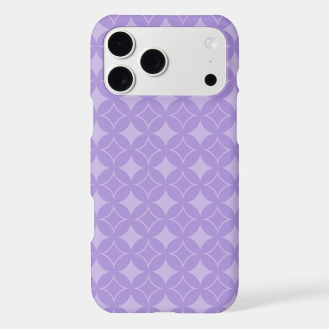 Lilac shippo pattern Case-Mate iPhone case (Back)