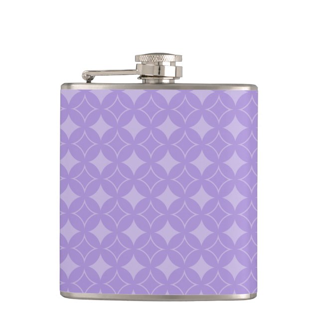 Lilac shippo pattern flask (Front)
