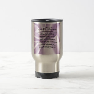 Lilac Silk Goddaughter Travel Mug